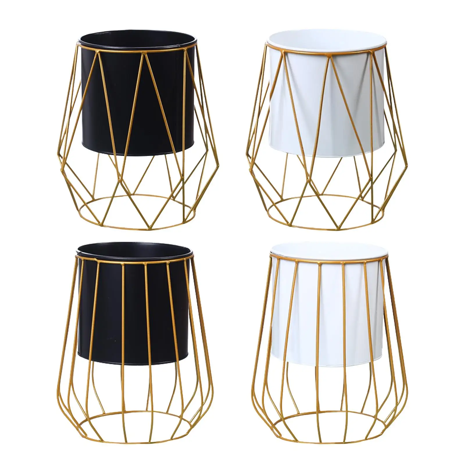 Metal Planter Stand Flowerpot Holder Rustproof Flower Vase Stand Flower Holder Pot for Party Home Tabletop