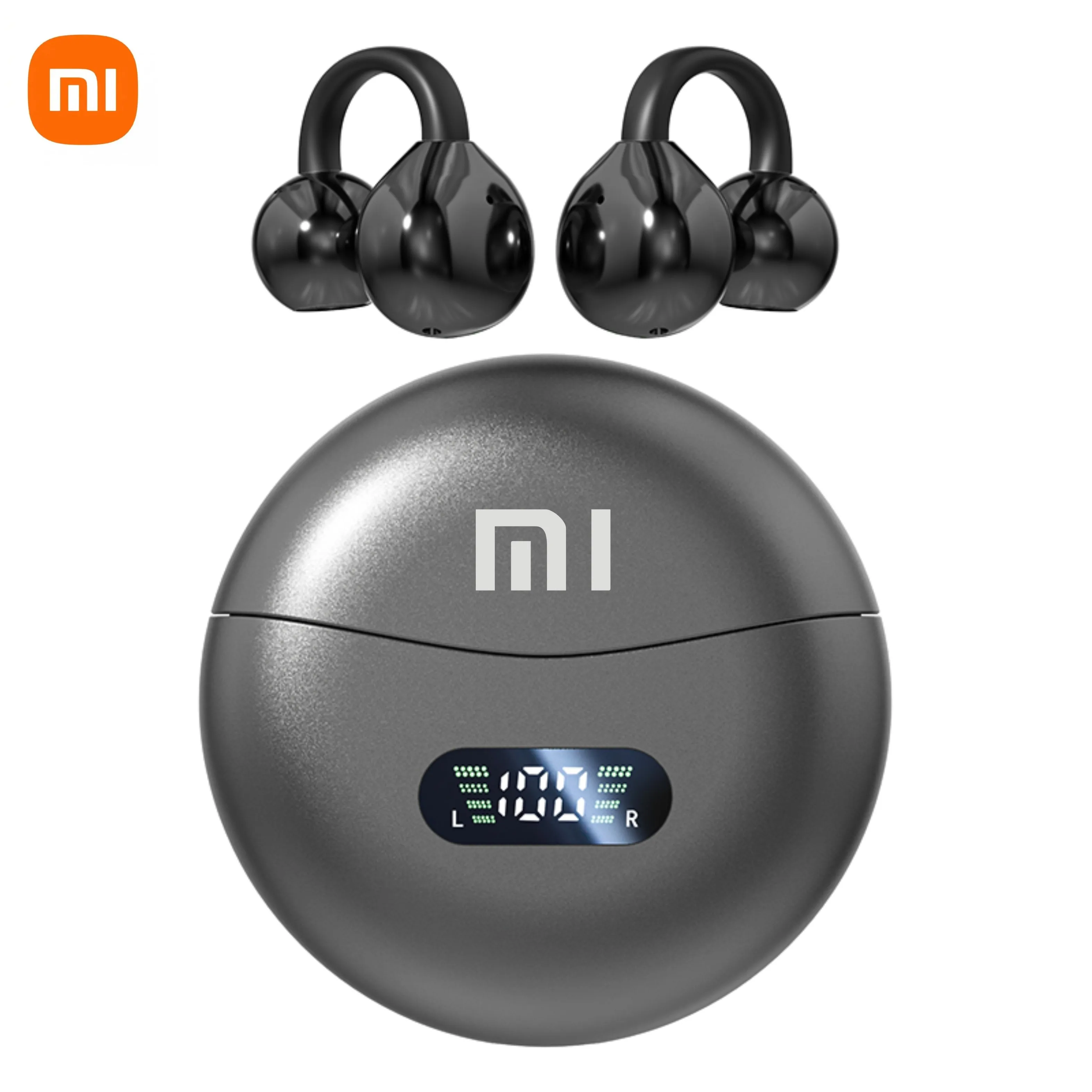 thumbnail image 1 of Auriculares Bluetooth XIAOMI M79, auriculares TWS de conducción ósea, auriculares deportivos TWS, auriculares para juegos, auriculares impermeables con cancelación de ruido, 1 of 5