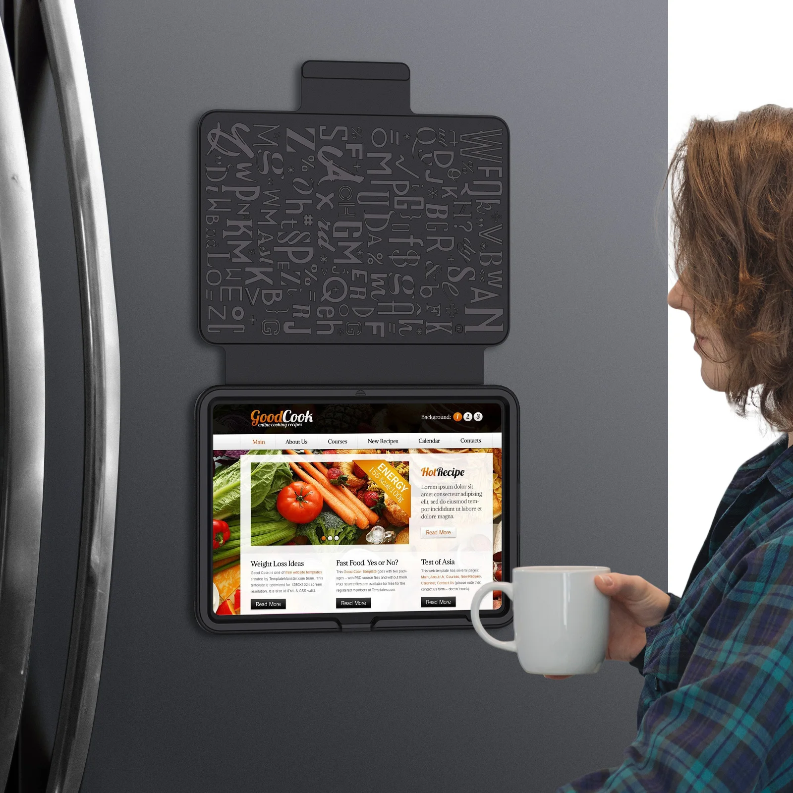 Rugged Multi-Angle Magnetic Smart Tablet Case with Enhanced Protection