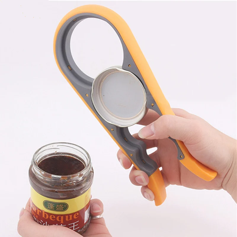 Creative Multi-function Bottle Opener Jar Opener Easy Grip Bottle Opener  Twist Off Lid Quick Opening Cooking Everyday Use - Openers - AliExpress