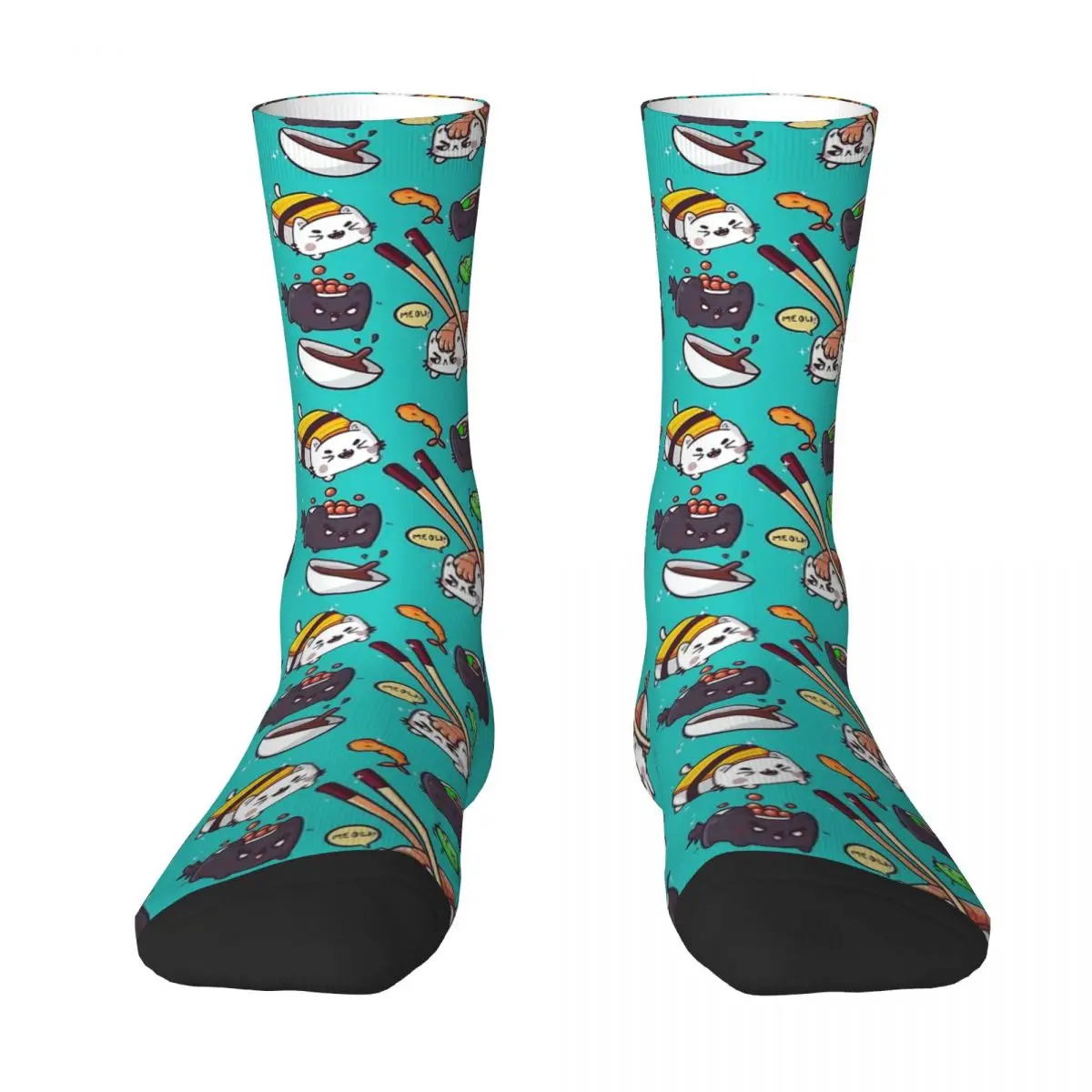 

Sushi Cats Food Men Women Socks fashion Beautiful Spring, Summer, Autumn, and Winter Dressing Gifts