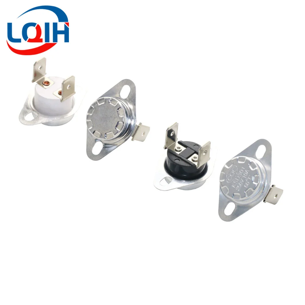 1PCS KSD301 Temperature Controller KSD302 Temperature Control Switch 45/50-190 Degrees 250V10A/16A Normally Closed Normally Open