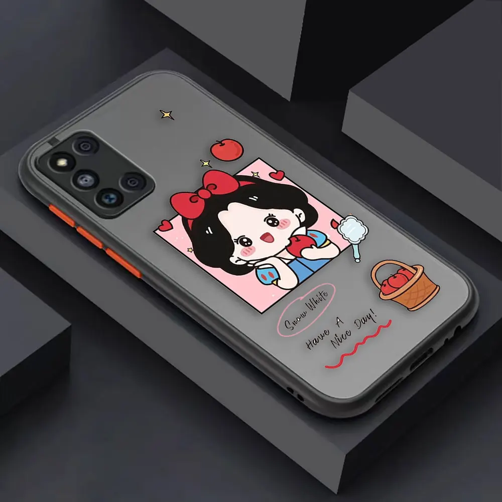thumbnail image 1 of Funda mate para Samsung Galaxy M62 M53 M52 M51 M33 M32 M31 M30S M23 5G J8 J7 J6 J5 Funda Capa Shell dibujos animados Anime Blancanieves, 1 of 5