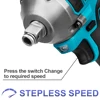 1000N.M Brushless Electric Impact Wrench Cordless Electric Wrench 1/2 inch Screwdriver Socket Power Tools for Makita 18V Battery 5
