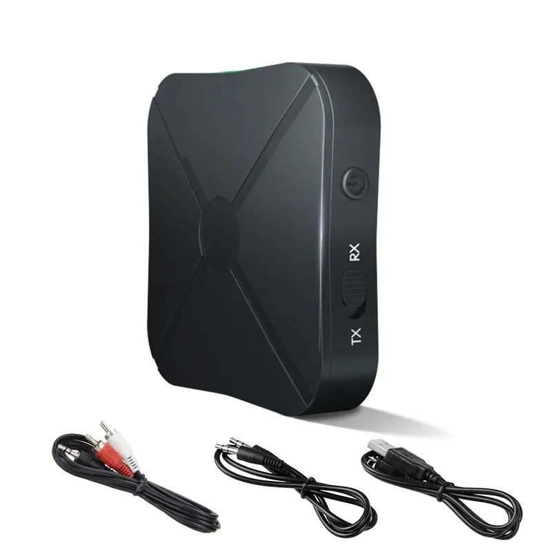 Bluetooth 4.2 Receiver Transmitter 2 IN 1 Wireless Audio Adapter With 3.5MM AUX Jack RCA Stereo For Home TV MP3 PC Speaker
