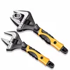 Adjustable Wrench Stainless Steel Universal Spanner Bathroom Wrench Large Open High Quality Plumbing Repair Tool Household 1