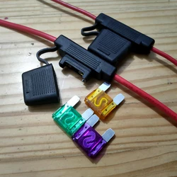 Heavy - Duty Waterproof In - Line Fuse Holder for Automotive and Marine Applications (20A~100A)