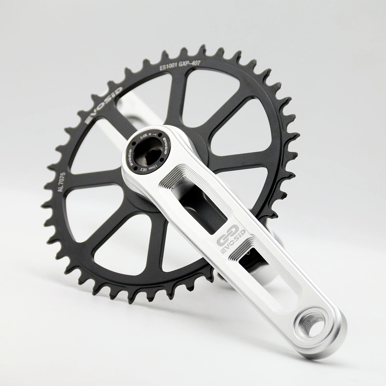 EVOSID Road Bike Crankset 160mm Hollow Crank Chainring - Image 3