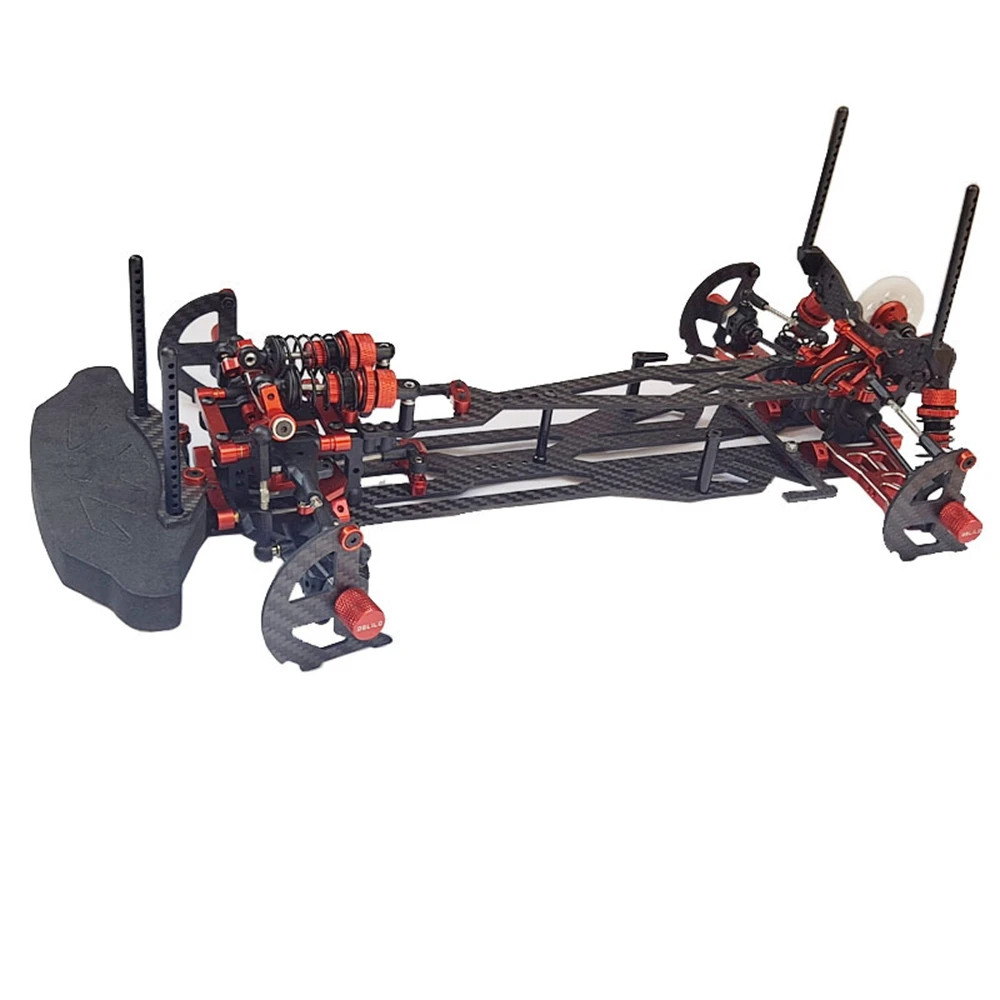 fibra de carbono rc carro roda pneu 01