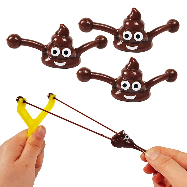 Juego de 12 juguetes de caca falsa de tiro colorido para niños, bolsa de recuerdo de fiesta de cumpleaños, relleno de Piñata, suministros de regalos de fiesta para niños y niñas - Imagen 2