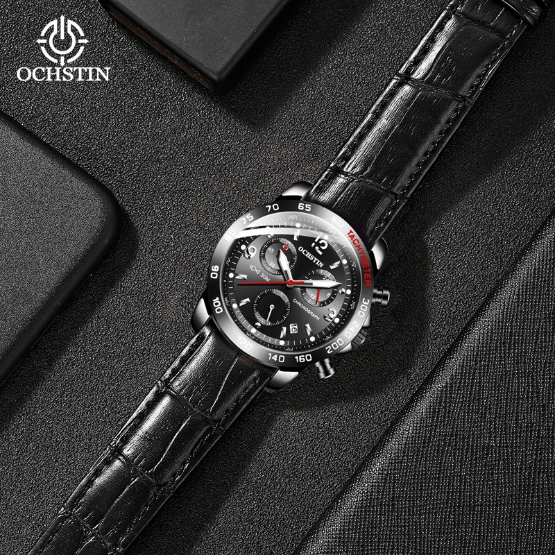 Ochstin Business Luxury New 2024 Prominente Celebrity Series Multi functional Quartz Movement Watch Men's Quartz Watch