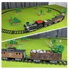 2.4G Remote Control Electric Rail Train Set Children's Retro Nostalgic Creative Christmas Model Children's Toy Christmas Gift 6