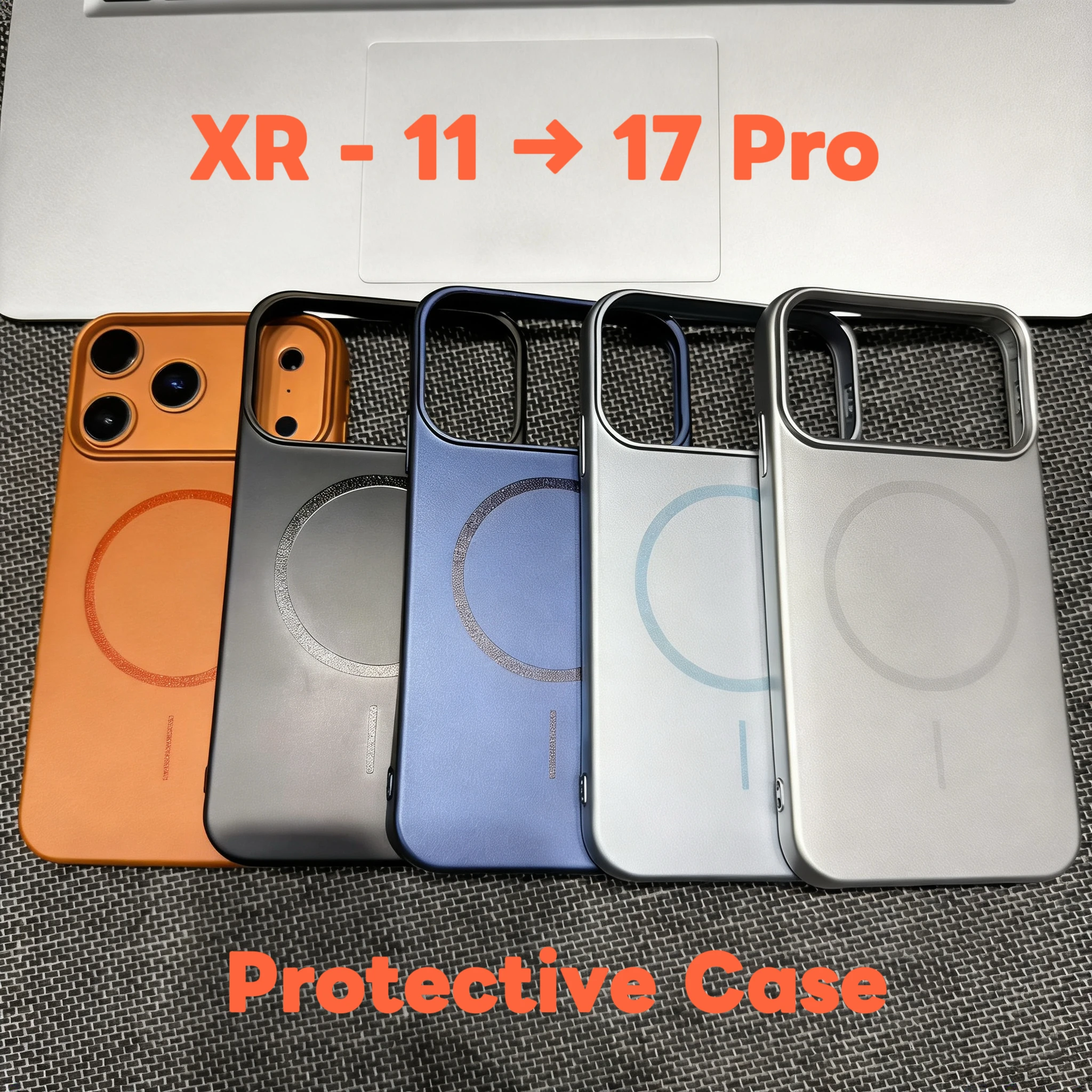 새로운 무광 케이스 (아이폰 XR  17 Pro 또는 11  17Pro 호환) 충격 방..