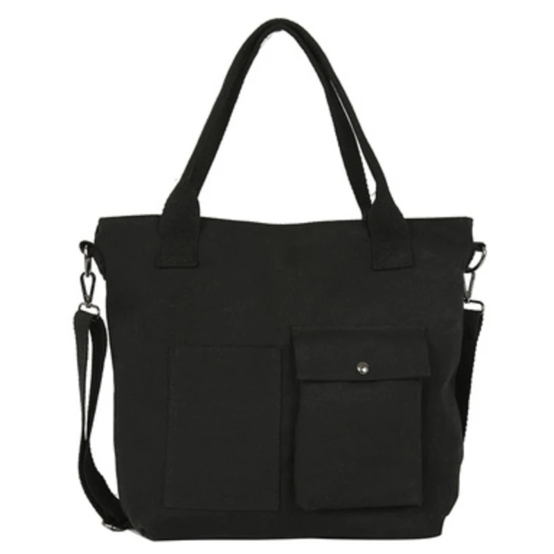 

Женские повседневные вместительные сумки DOME для покупок, однотонные холщовые Ретро женские портативные Фотообои