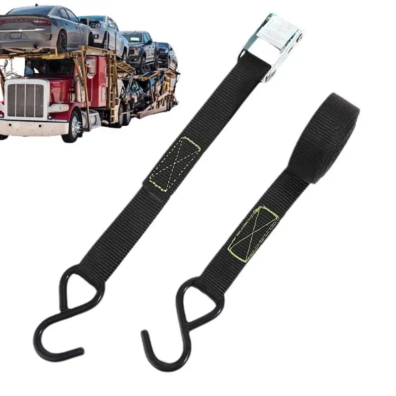 Truck Tie Down Straps Truck Straps Waterproof 5m Ratchet Strap Rope Tightener Heavy Duty Cargo Camping Accessories