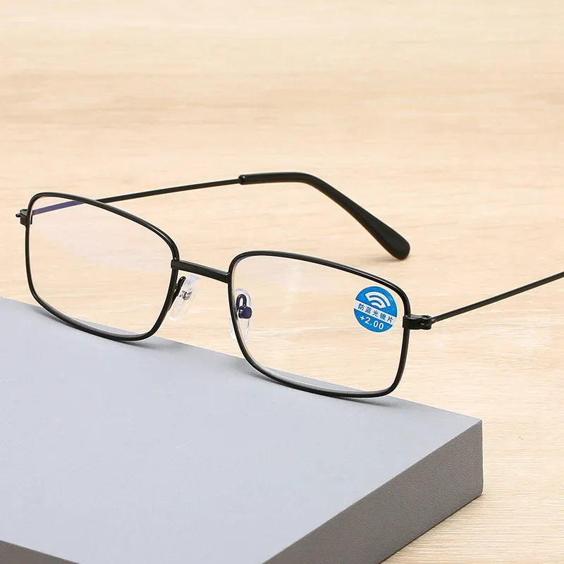 

Retro Metal Frame Presbyopic Glasses Unisex Vision Care Anti Fatigue Computer Presbyopia Glasses Diopter +1.0 To +4.0