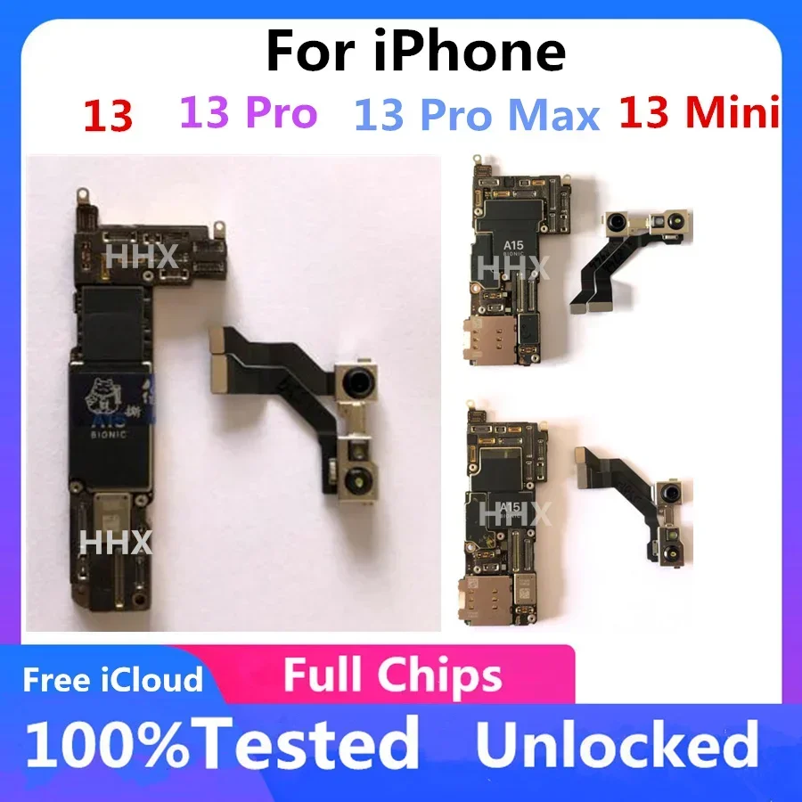 mog iphone6s 3台 IPhone 13 Pro Max用マザーボード,ロック解除されたロジック