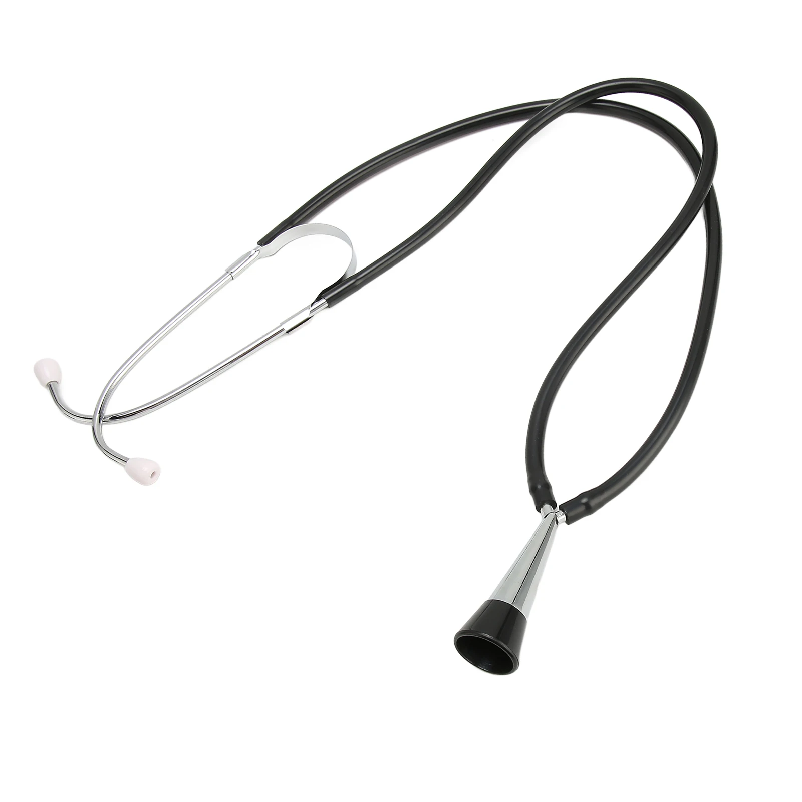 Metal Fetal Stethoscope Monitoring Aluminum Alloy Soft Fetal Heart Stethoscope Black for Pregnant Health Care 3