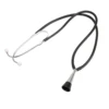 Metal Fetal Stethoscope Monitoring Aluminum Alloy Soft Fetal Heart Stethoscope Black for Pregnant Health Care 3