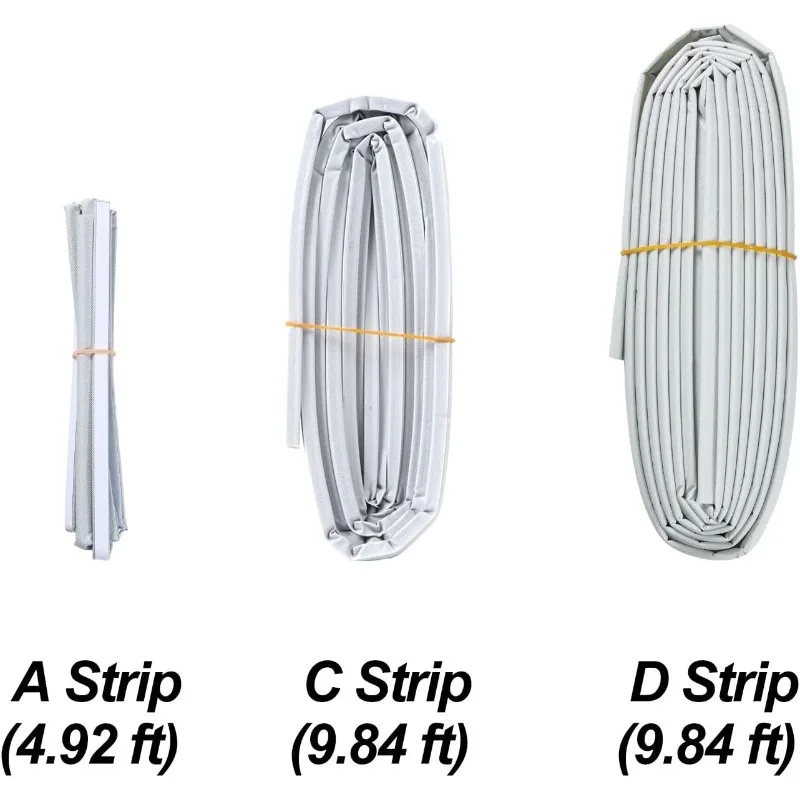 Self-Adhesive Windproof and Soundproof Window Seal Strip Set