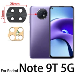 Premium Rear Camera Glass Lens Cover with Adhesive (Note 9T 5G)