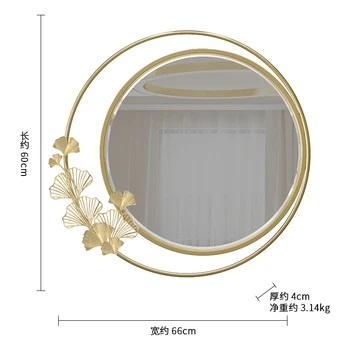 Decorative Round Macrame Aesthetic Mirror 5