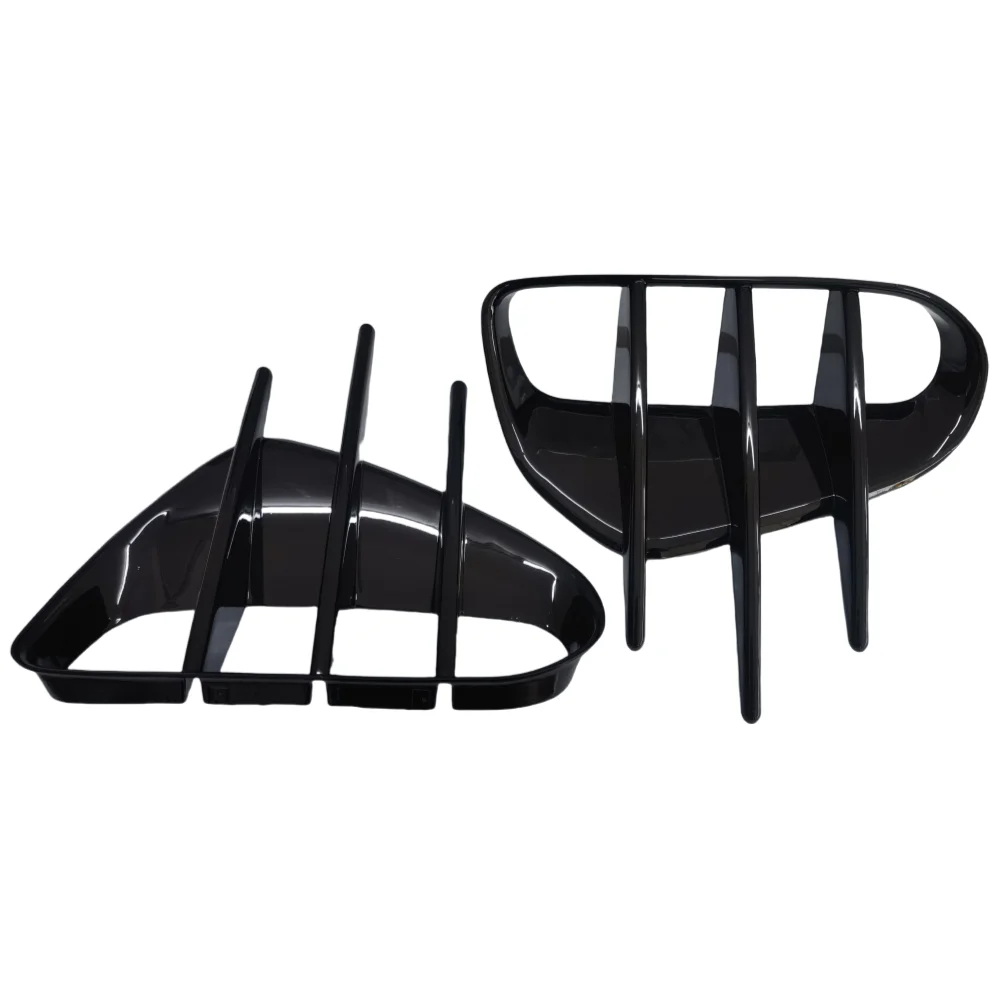 Pair Front Bumper Trim Vent Hole Cover Body Kit For KIA Stinger 20172018 2019 2020 2021 2022 2023 2024 2023 Bumper Grill