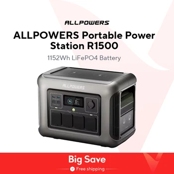 Portable Power Station 1800W 3000W Peak 1
