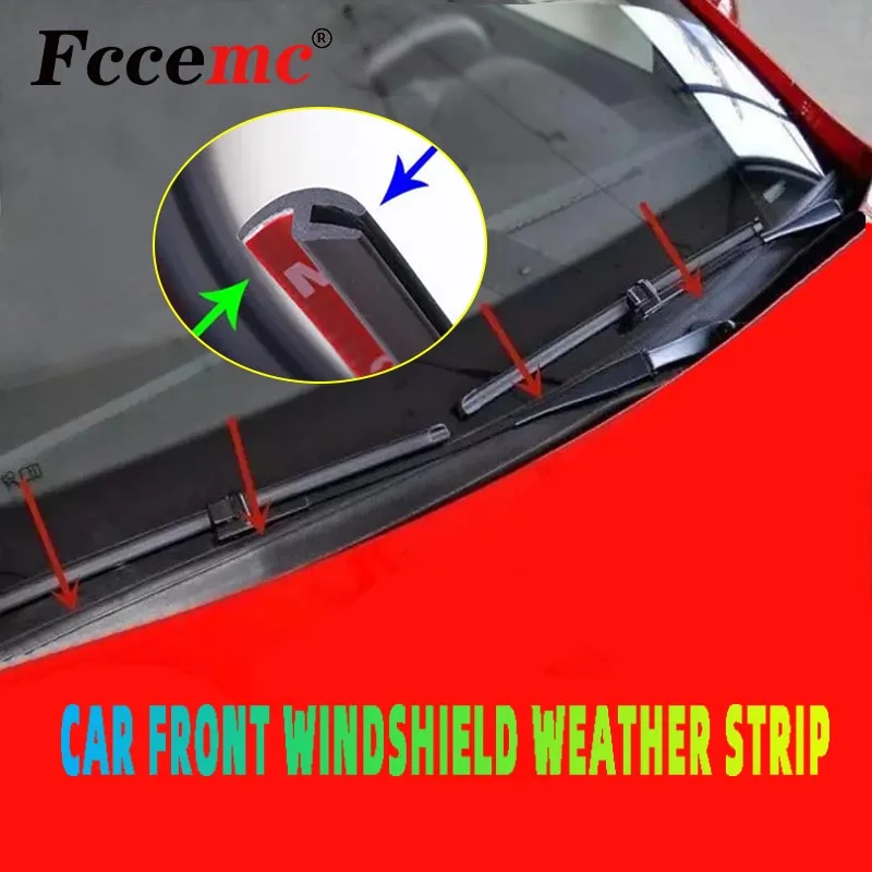 

1.7M Car Front Windshield Sealing Strip Windshield Sunroof Trim H-Type EPDM Rubber Dustproof Sealing Strip Auto to Parts General