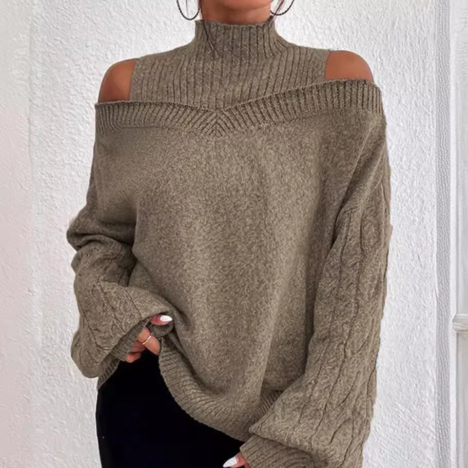 Women Autumn Winter Knitted Sweater