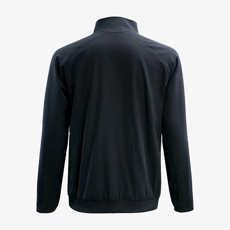 Waterproof Jacket 2023 Autumn New Fashion Quality Solid Color Zipper Long Sleeved Sport Coat Men's clothing