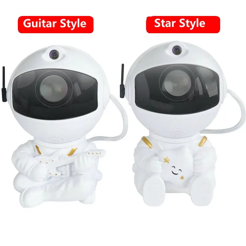 Galaxy Star Astronaut Projector Starry Sky Night Light USB Rotating Nightlights For Decorative Luminaires Children's Gift moon night light