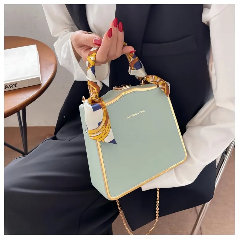CGCBAG Vintage Luxury Designe Handbags For Women 2022 Fashion Shoulder Bag Simple High Quality PU Leather Female Crossbody Bags