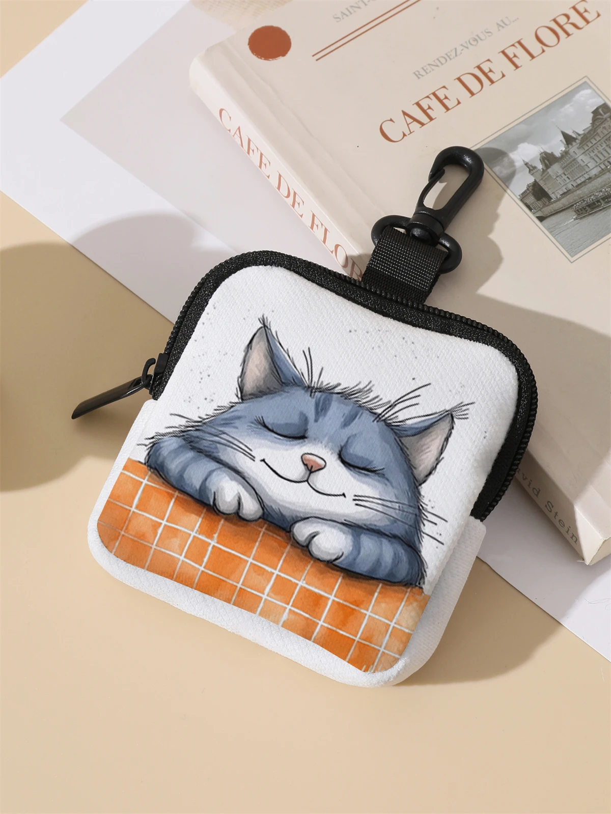 Large capacity coin wallets with cat patterns, digital printed wallets, and storage bags are ideal choices for gift giving