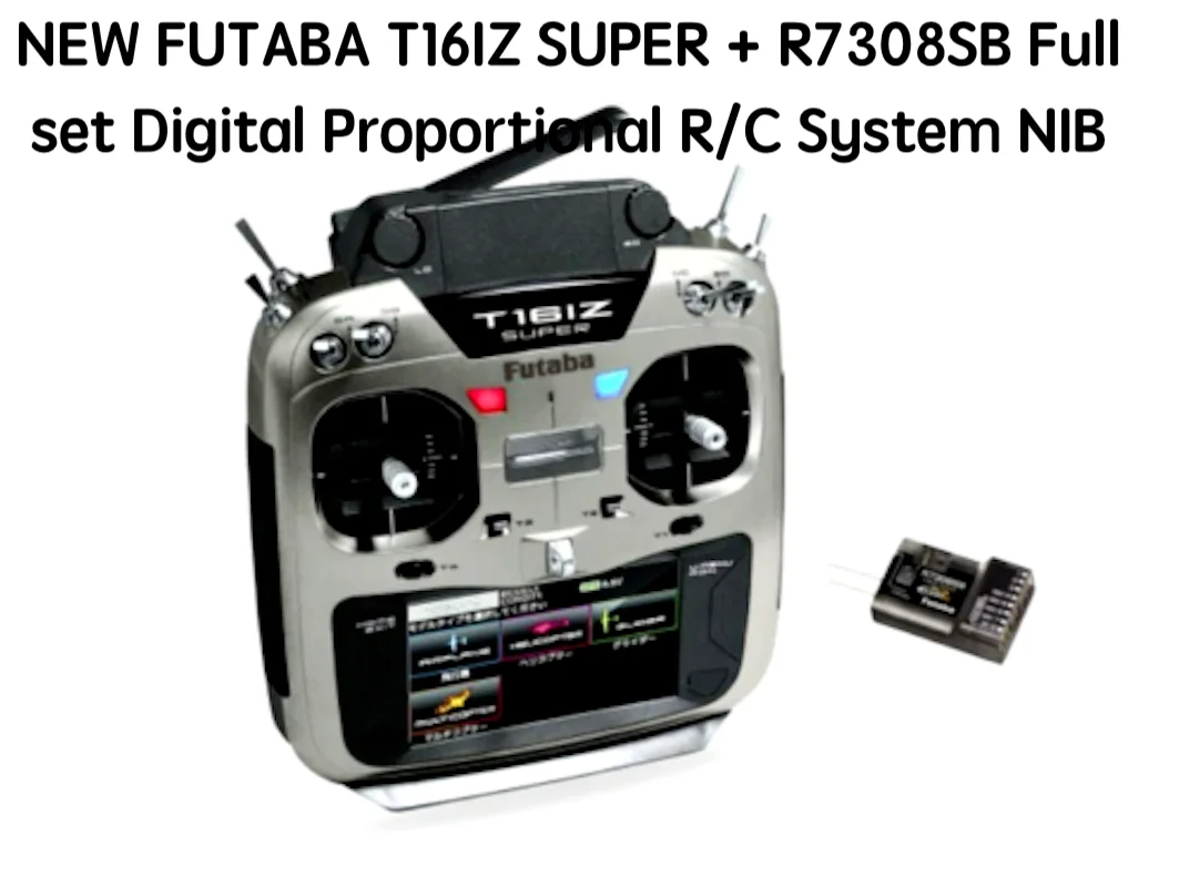 FUTABA T16IZ SUPER + R7308SB 풀 세트, 디지털 비례 R/C 시스템 NIB, 신제품
