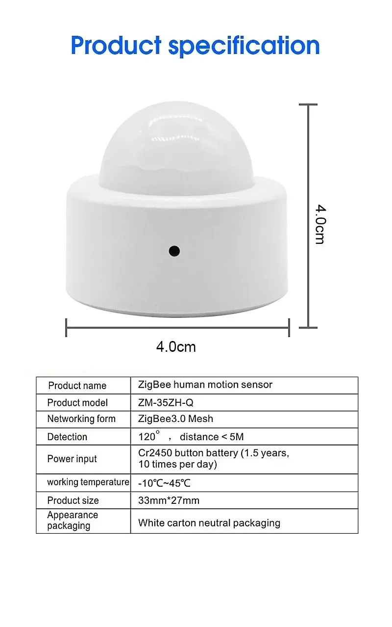 Tuya Zigbee Door Window Sensor Gateway Hub Water Leak Detector Pir Motion Sensor