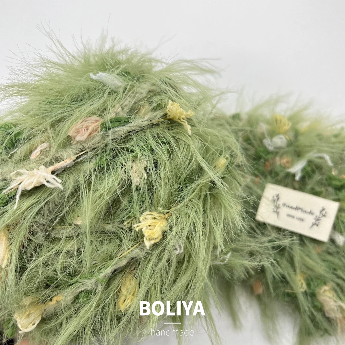 Пряжа Boliya для в'язання шарфів, капелюхів, шарфів ручної роботи в стилі Гренада, тканина для аксесуарів до одягу.