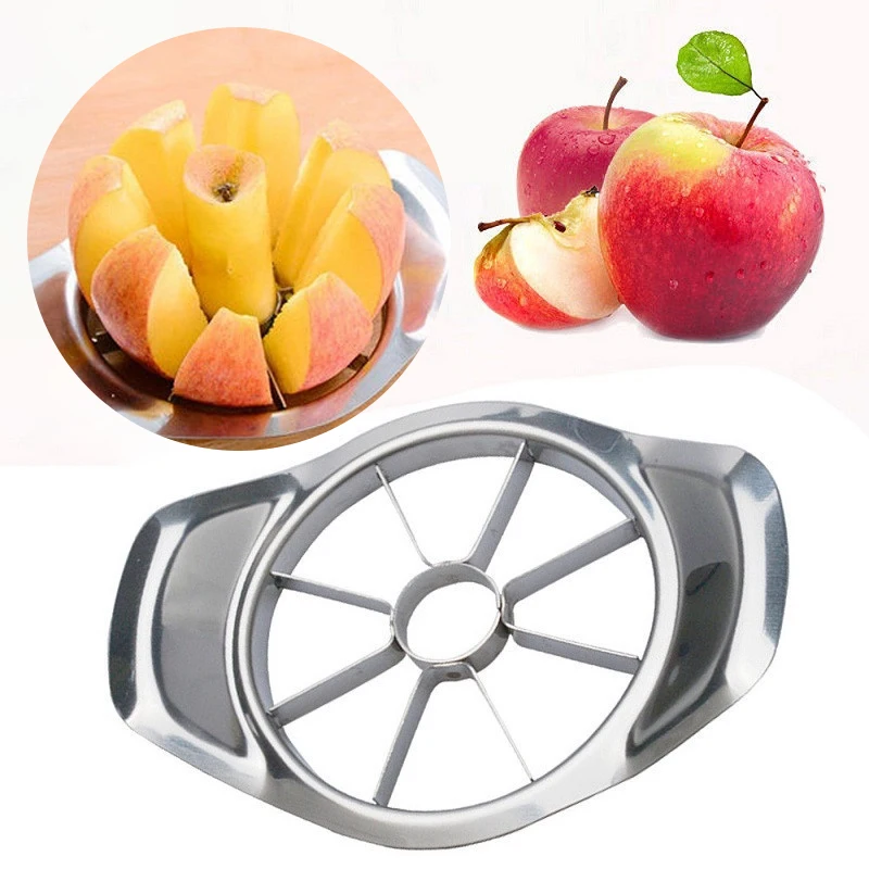 Stainless Steel Corer Slicers For Apples Easy Cleaning Fruit Cores Remover For Fruit Salads