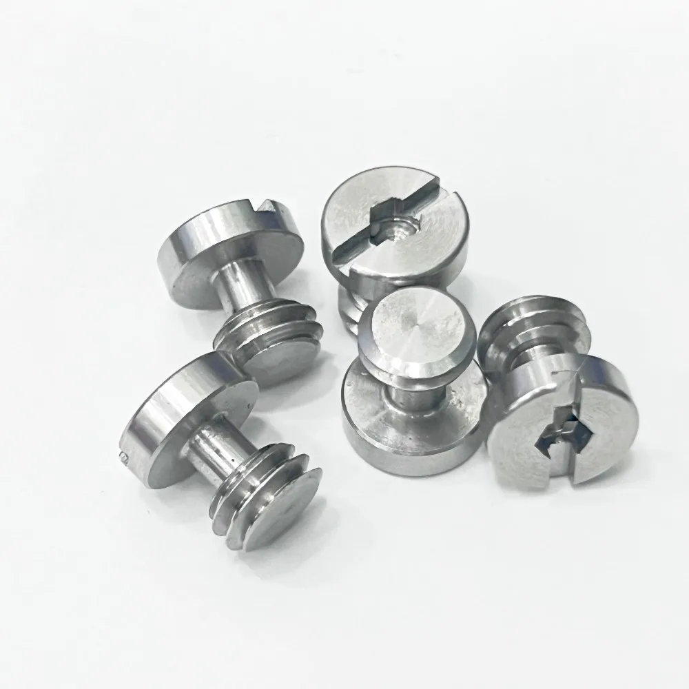 

50pcs 3/8" Stainless Steel Flat Head Convert Slotted Screw Adapter Thread Camera Screw Mount Adapter for DSLR Tripod Stand