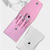 Eyebrow Tweezer Set,6 Pcs Tweezers Set for Women, Precision Tweezer for Eyebrows with Curved Scissors for Ingrown Hair 6