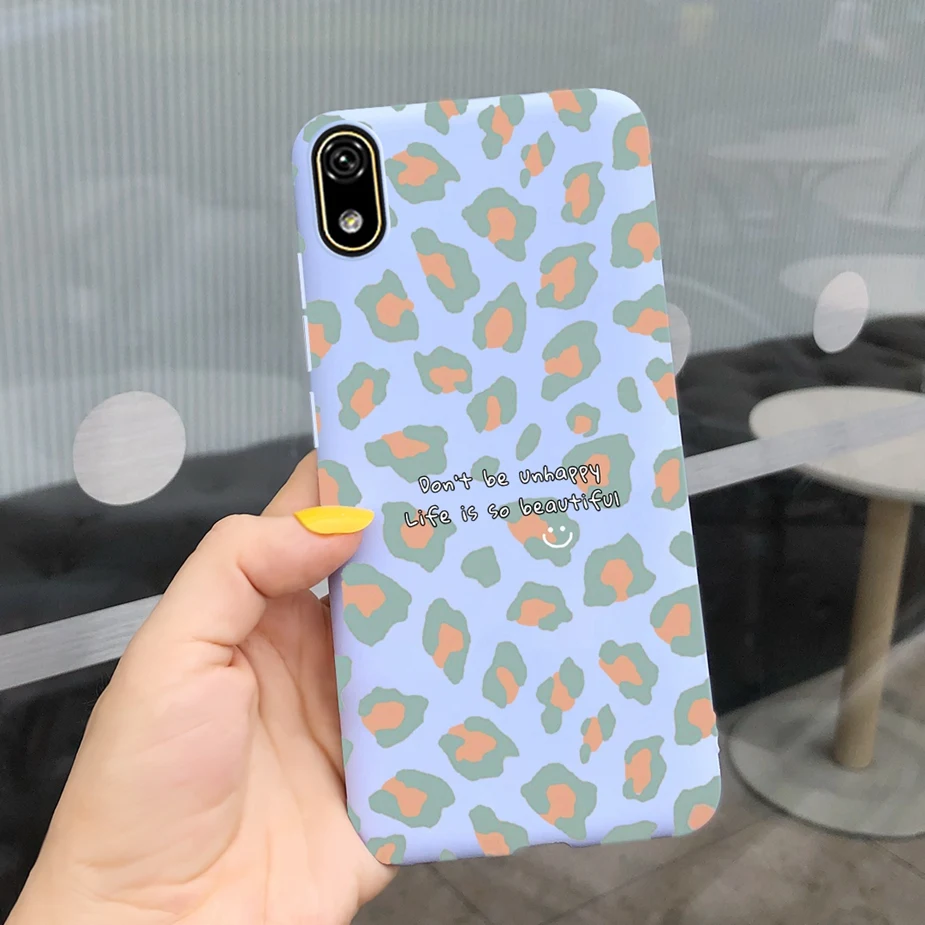 Stylish Painted Silicone Soft TPU Phone Case - Protective Back Cover Bumper