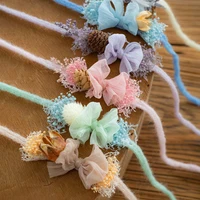 ❤️CYMMHCM Newborn Photography Props Manual Headband Studio Infant Photo Headwear Baby Shoot Accessories Fotografia 3