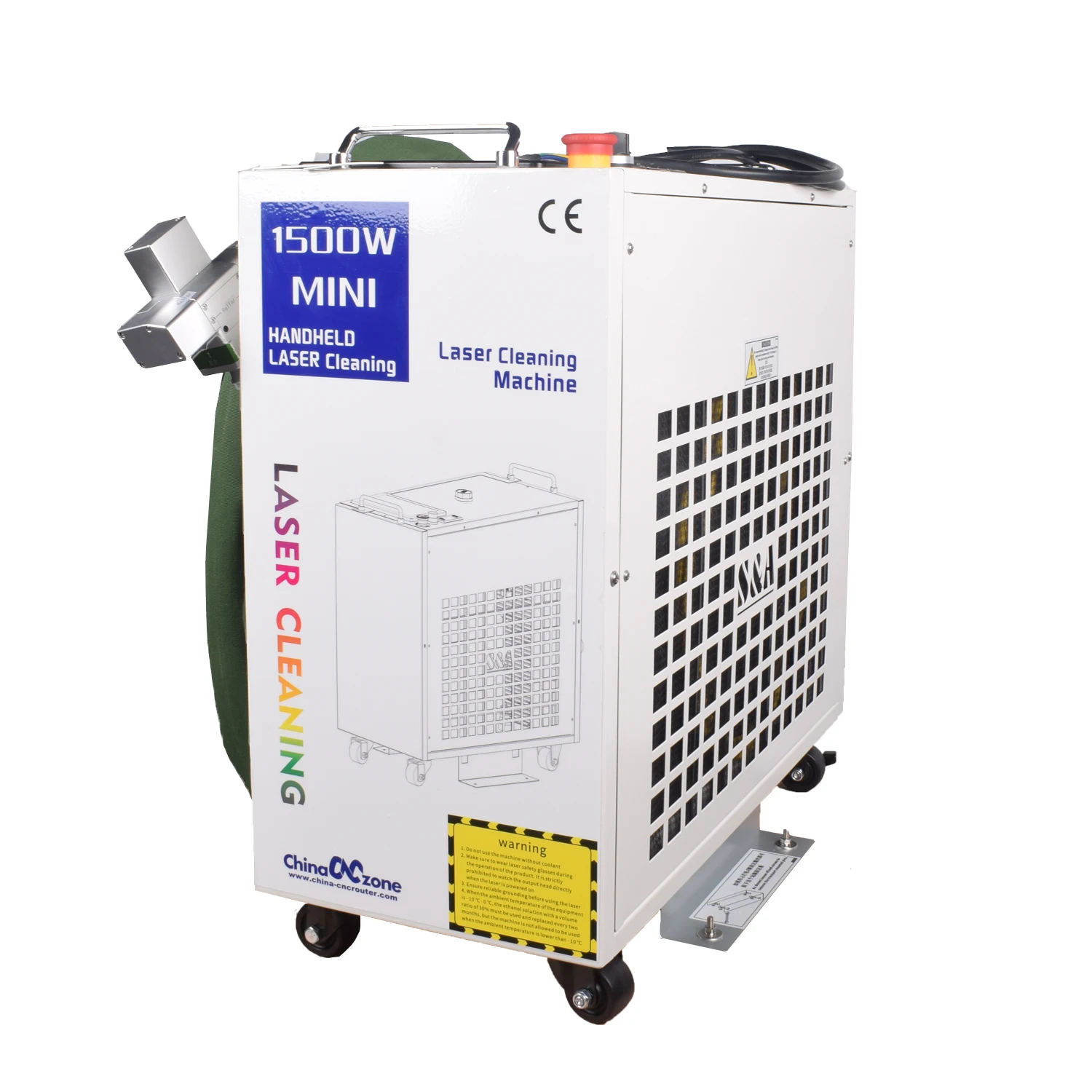1500W Fiber Laser Cleaning Machine Industrial Rust Removal Cleaning Oil Paint for Metal Cleaning Width 300MM EU Stock 5