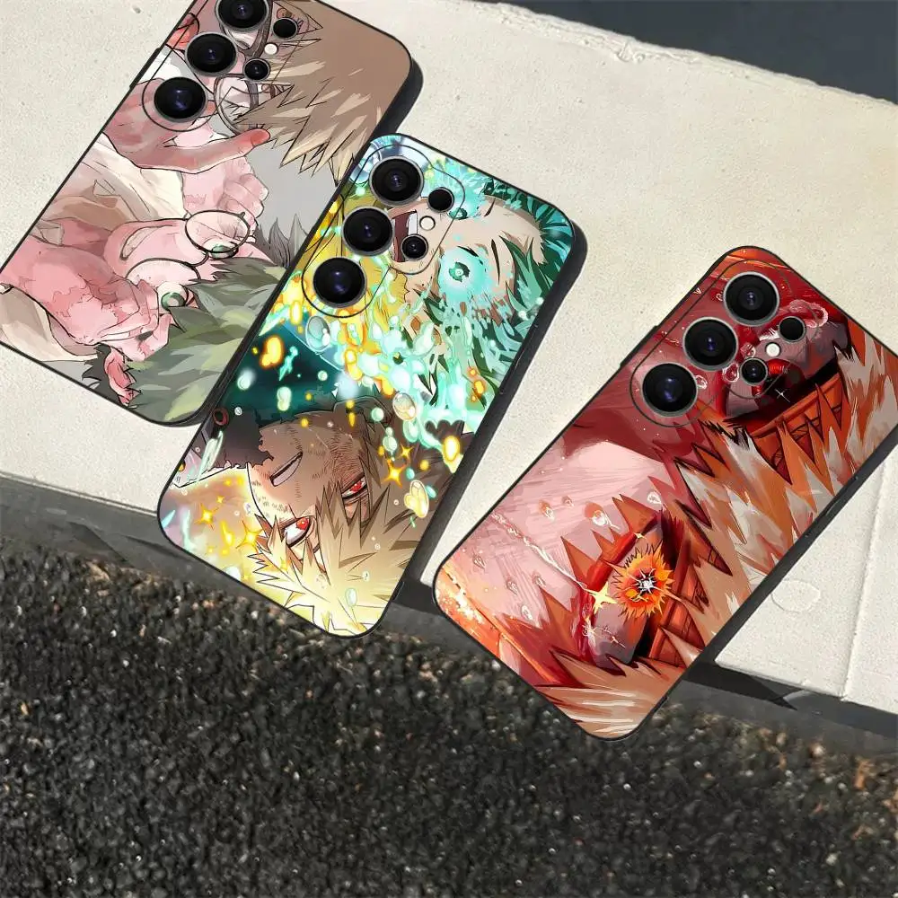 Anime Bakugo Katsuki Phone Case - Vibrant Design