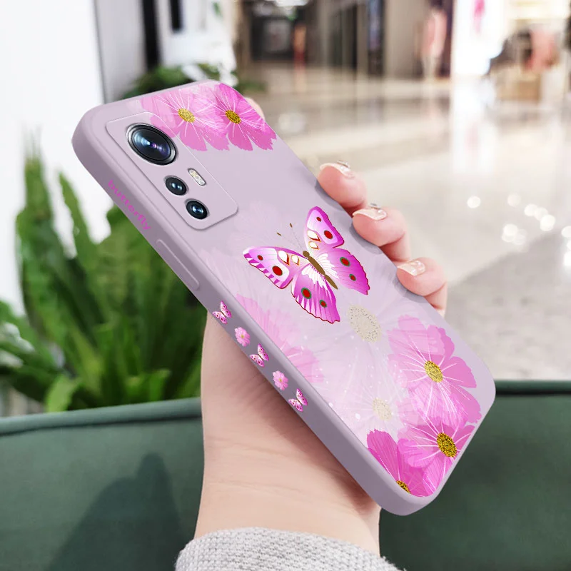 Printed Butterfly Design Phone Case