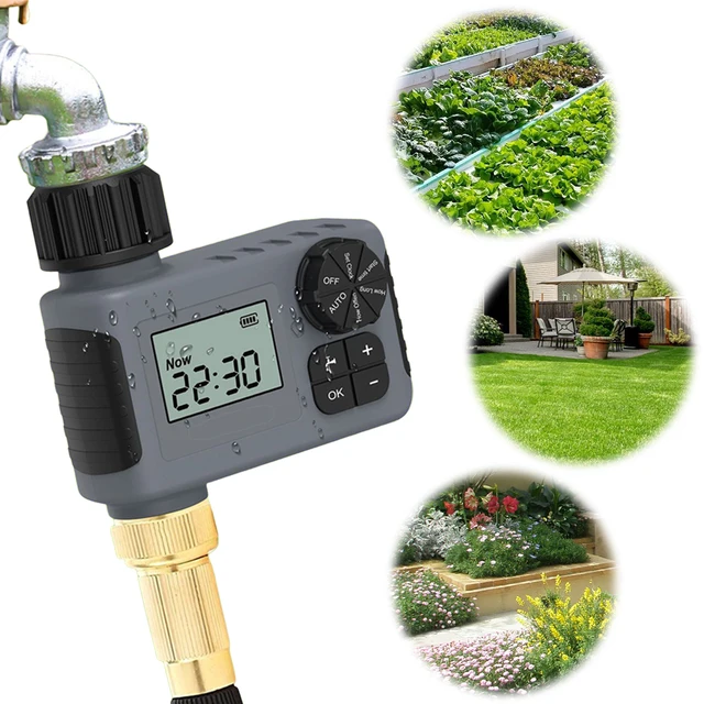 Smart Irrigation Timer Waterproof Automatic Timed Irrigation Controller Intelligent Sprinkler Timer for Outdoor Garden Lawn 3