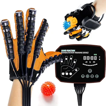 Dispositivo per la riabilitazione del guanto del robot Dispositivo per la mano Allenamento delle dita Guanti da massaggio Ictus Emiplegia Riabilitazione Recupero della funzione della mano