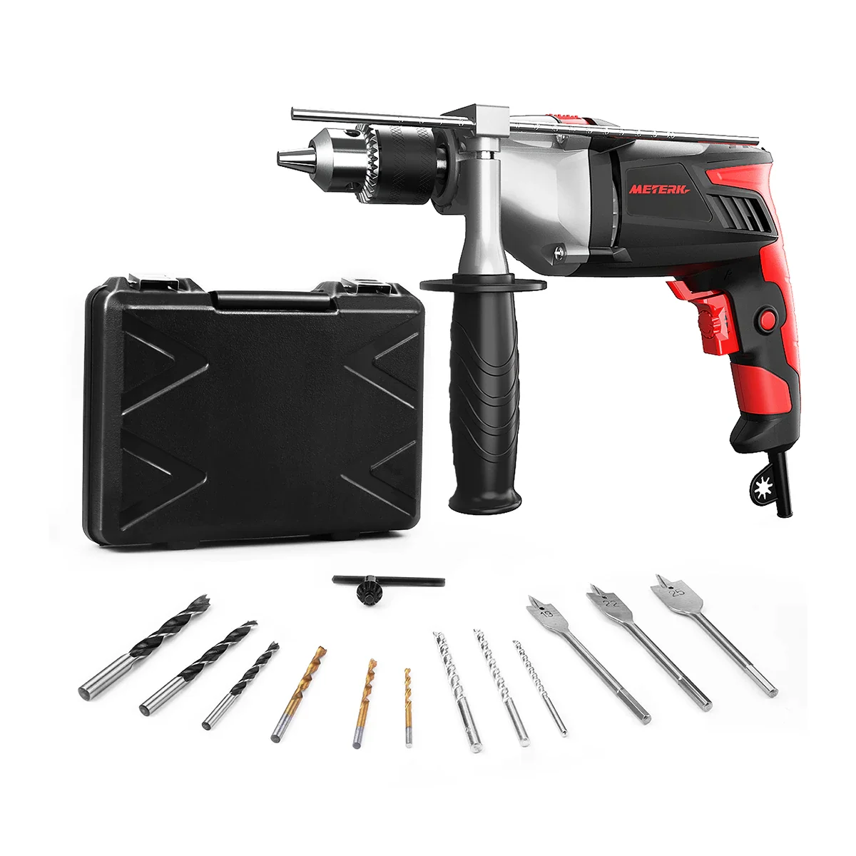 Meterk High Power Impact Drill Power Fix Tools