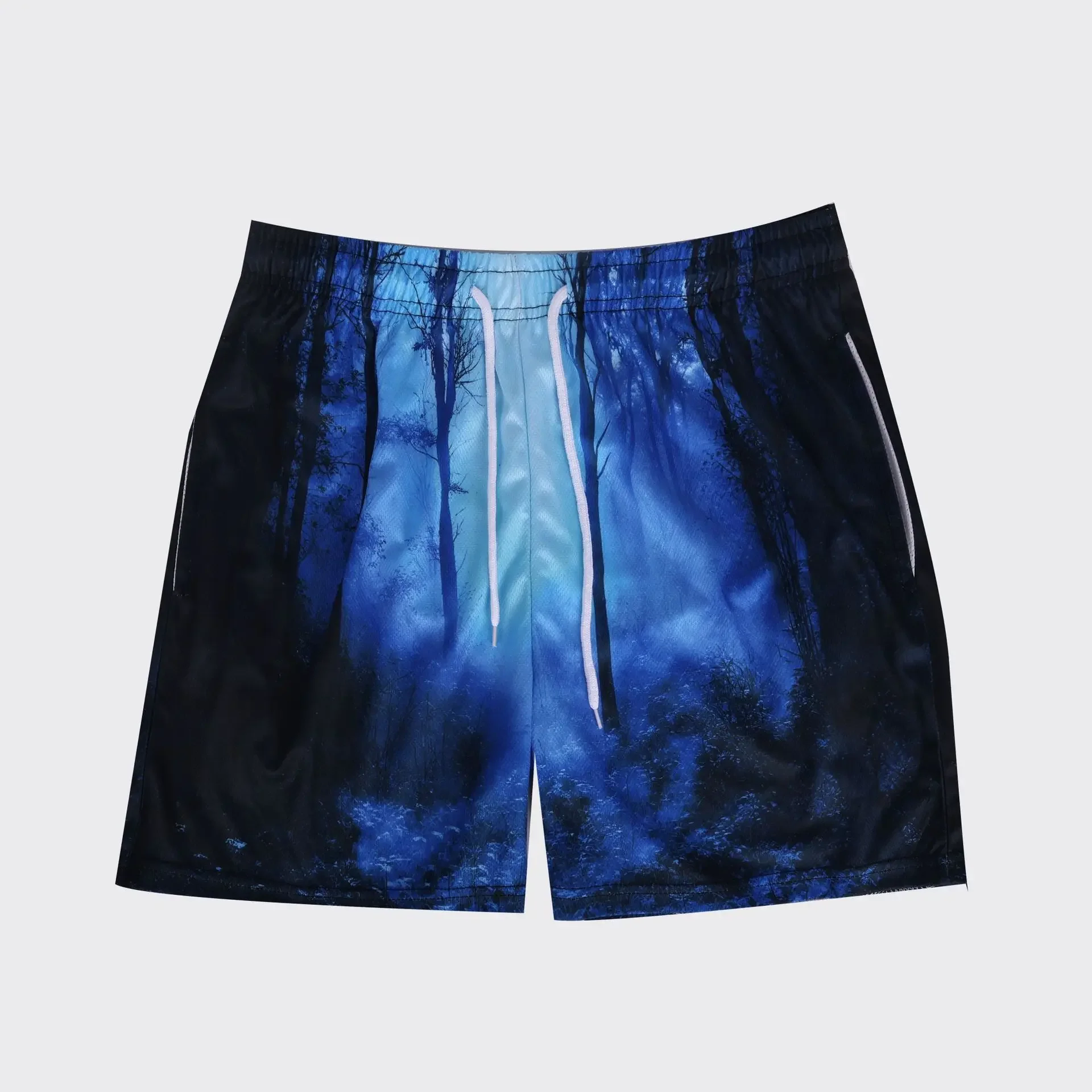 Trendy Beachwear Men's Printed Four-Quarter Shorts Skateboarding Sporty Casual Pants Cross-Border Fashion