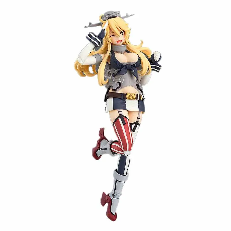 

В наличии, оригинальная фабрика Max Figma 330, Айова Kantai Kan Collection Клей 15 см, аутентичная Коллекционная модель, игровой персонаж, экшн-игрушка